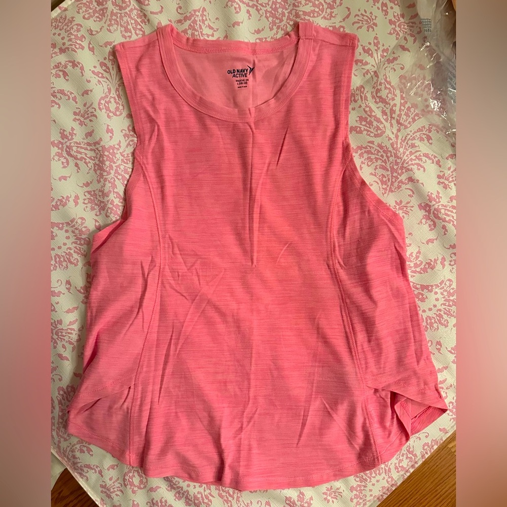Old Navy Active Wear tank top 10/12 - pink